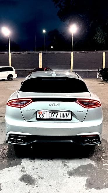 яркие: Kia Stinger: 2018 г., 2 л, Седан — 5