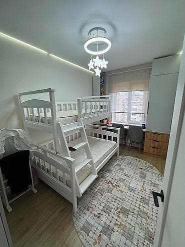 Кыймылсыз мүлк: 3 бөлмө, 70 м², Улан мкр 106-серия, 9 кабат, Жаңы ремонт — 4