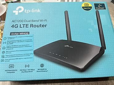 am 4: TP-Link Archer MR400 — двухдиапазонный 4G LTE Wi‑Fi роутер (AC1200) — 1