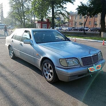 s420 1992: Mercedes-Benz S - Class W - 140 —Кабан, 3,2 объем, автомат, кожаный — 3
