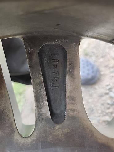 land cr: Литые Диски R 18 Toyota, Комплект, отверстий - 6, Б/у — 5