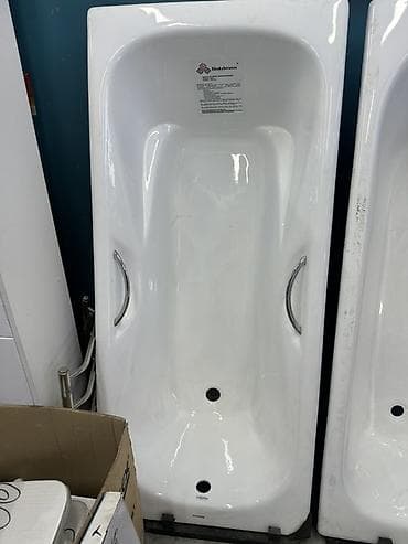 Үй жана бакча: Акриловая ванна сидячая Goldman - Тип: компактная сидячая ванна — 1