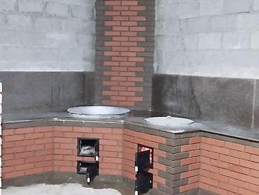 печка для дома бишкек: Угловая уличная печь-кухня из кирпича с двумя очагами под казан Бир — 2