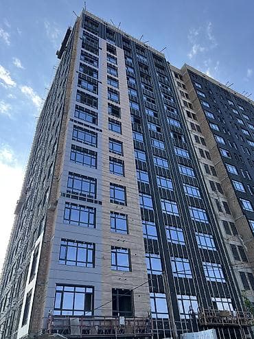 brk group: 2 комнаты, 57 м², Нижний Джал (Джал-23) Элитка, 9 этаж, ПСО (под самоотделку) — 1