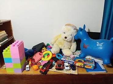 щенки питбуль: Большой набор детских игрушек и игр В составе: - Надувная/прыгающая — 7