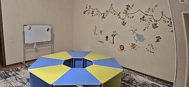dinner table: Модульный комплект детских столов для групповых занятий - Состоит из — 2