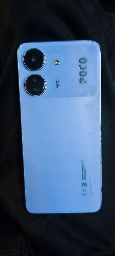 poco с55: Poco C65, Б/у, 256 ГБ, цвет - Голубой — 3