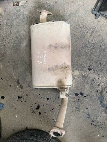 нисса патрол: Глушитель Nissan 2005 г., Б/у, Оригинал, Япония — 1