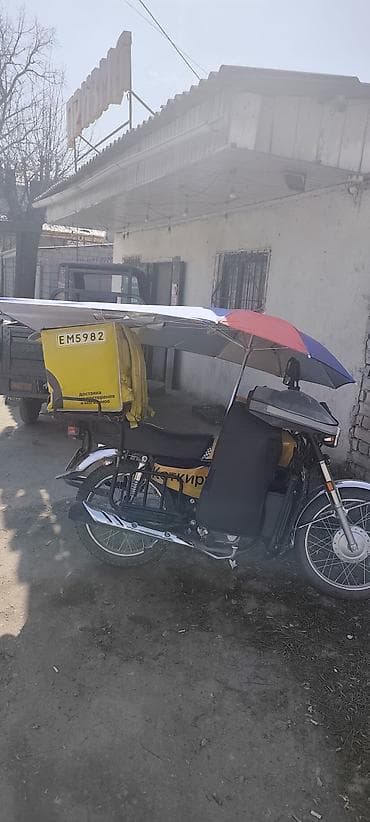 Атайын кийим: Зонт‑козырек для мотоцикла/скутера - Большой складной купол — 2