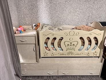 Детская кровать с комодом и выдвижными ящиками - Комплектация