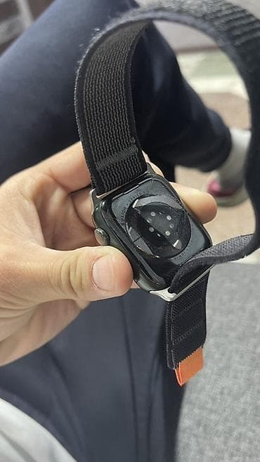 garmin 7x: Смарт‑часы Apple Watch 7 45мм, цвет корпуса — тёмно‑зелёный. Экран — — 2