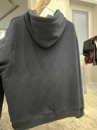 зип худи заказать: Толстовка на молнии с капюшоном, темно‑синяя/черная. - Классическая — 2