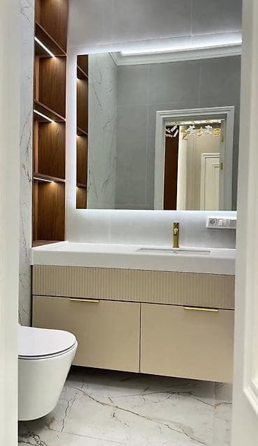 елисей: 3 комнаты, 137 м², Элитка, 9 этаж, Евроремонт — 10