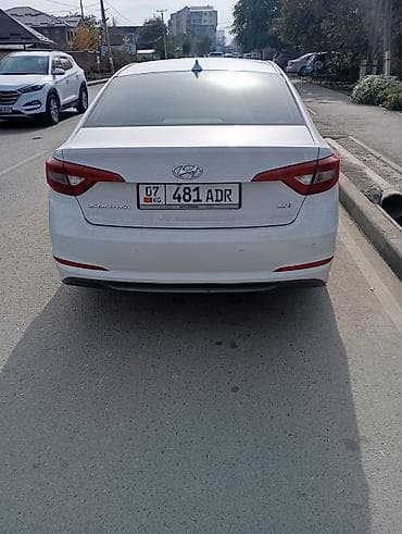 sonata: Hyundai Sonata: 2016 г., 2 л, Типтроник, Газ, Седан — 4