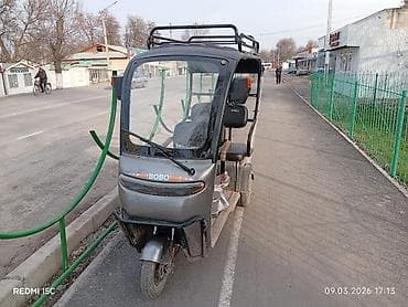 Электрический трёхколёсный рикша-трицикл BOBO - Закрытая передняя