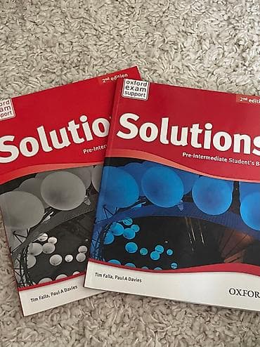 pre intermediate: Продаю книги Solutions Pre Intermediate оригинал — 1
