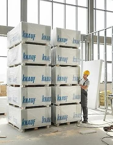 Строительные леса, стойки: Гипсокартон гипсакатрон Гкл, Гклв 9мм 12мм есть все виды ОПТОМ И В — 3