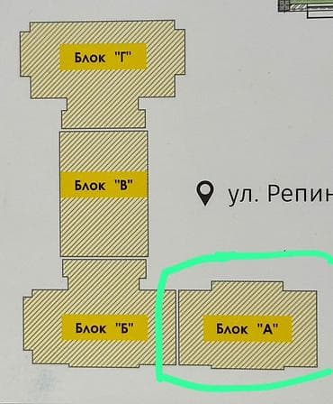 Батирлер: 2 бөлмө, 58 м², 4 кабат, Даяр ПСО (өзү оңдоп түзөтүп бүтүү үчүн) — 3