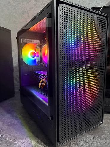 ryzen 5 5500: Компьютер, ядер - 6, ОЗУ 32 ГБ, Для несложных задач, Б/у, AMD Ryzen 5, AMD Radeon RX 6700 XT, NVMe — 4