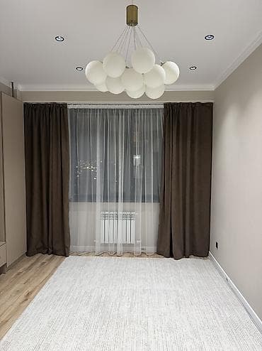 район кант: 1 комната, 42 м², Элитка, Тунгуч мкр Элитка, 13 этаж, Евроремонт — 2