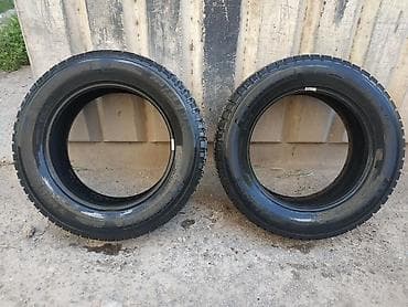 Шины 225 / 65 / R 17, Зимняя шипованная, Б/у, Пара, Внедорожные (АТ/МТ), Michelin — 1