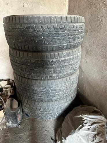 шипованные шины б у: Шины 285 / 60 / R 18, Зима, Б/у, Комплект, Внедорожные (АТ/МТ), Англия, Dunlop — 2