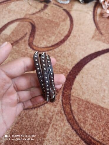 кожанный браслет: Браслеты. Почти новые,отличное состояние,кожанные все натуральная — 5