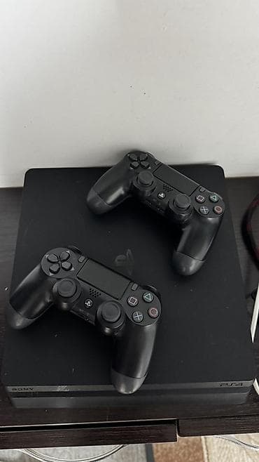 xbox 3 0: Игровая приставка Sony PlayStation 4 Slim (PS4 Slim) черного цвета — 3