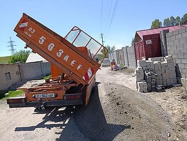 торф чернозем: Отсев, щебень, песок — доставка самосвалом 5 тонн. - Фракции: отсев — 7