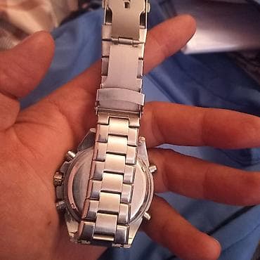 led рюкзак: Часы Quamer аналогово-цифровые - Корпус и браслет из металла, браслет — 2