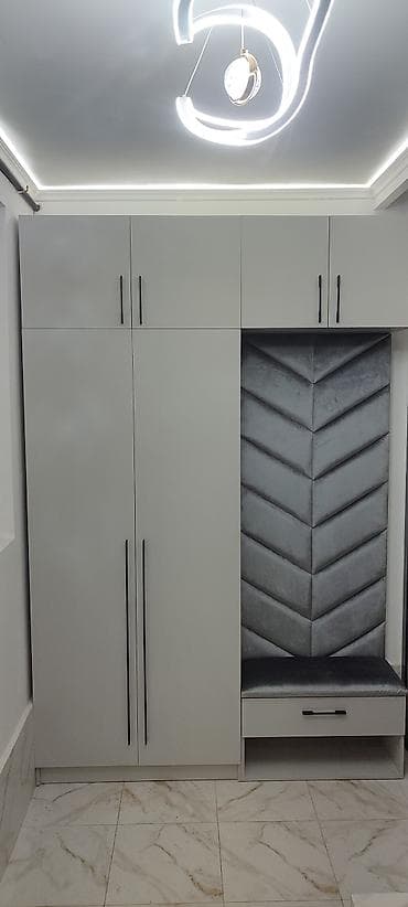 нож для фри: Кухонный гарнитур, цвет - Серый, МДФ — 3