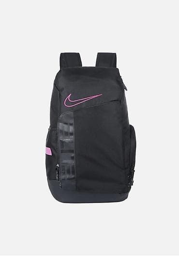 Сумки: Рюкзак спортивный Nike Elite (черный с розовыми акцентами) - — 2