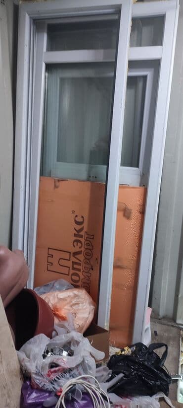 шкафы для балкона: Готовое пластиковое окно, Тип окна: Балконные, Без установки, Без рассрочки — 6