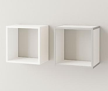 навесные полочки: Полка для вещей и одежды, МДФ — 1