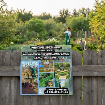 разнорабочий керек: Обрезка любой деревьевещё все сложности лечим больных деревьев стаж — 3