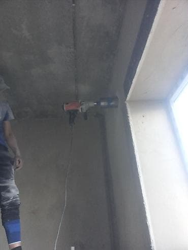 3ds max: Алмазное бурение и штробление под инженерные коммуникации - — 1