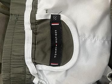 helly hansen: Мужские брюки Tommy Hilfiger - Модель: чиносы/джоггеры с зауженной к — 3