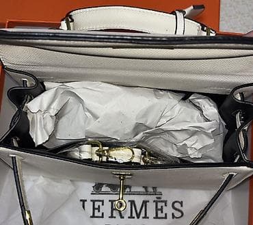 Кол сааттар: Классикалык сумка, Материалы: Нукура булгаары, Чечилме кайыш, Аялдарга, Жаңы — 4