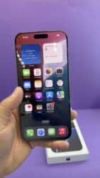 цены на айфон в бишкеке: IPhone 16 Pro Max, Колдонулган, 256 ГБ, Куту, 99 % — 6