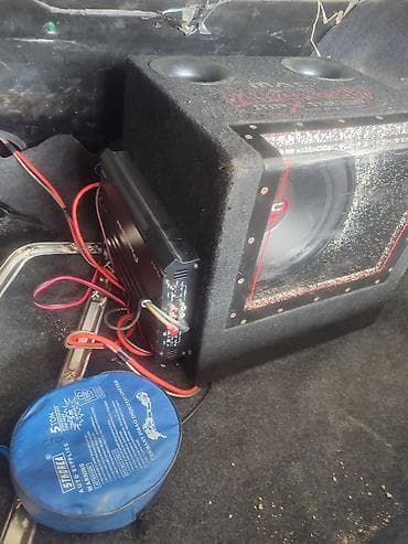 авто блютуз: Сабвуфер MAC Audio MPX-12 SP в корпусе + усилитель - Корпусный — 2