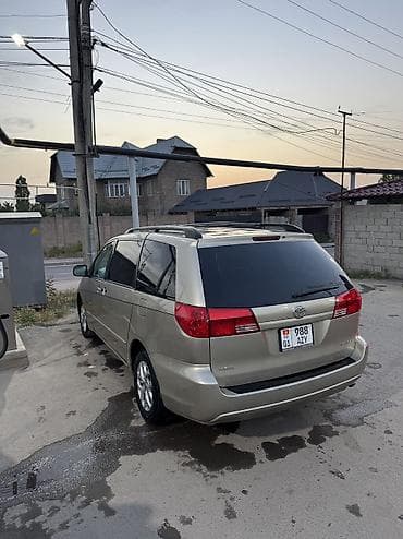 toyota ош: Toyota Sienna: 2004 г., 3.3 л, Автомат, Бензин, Минивэн — 2