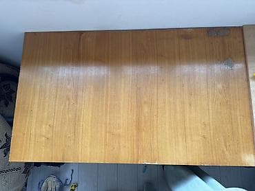 Складные походные столы: Письменный/компьютерный стол из ЛДСП под древесную текстуру. - — 1