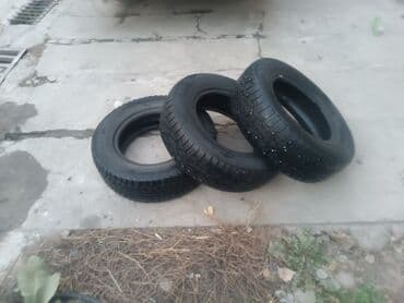 шины шипованные: Шины 185 / 70 / R 14, Зимняя шипованная, Б/у, Легковые, Япония, Dunlop — 1