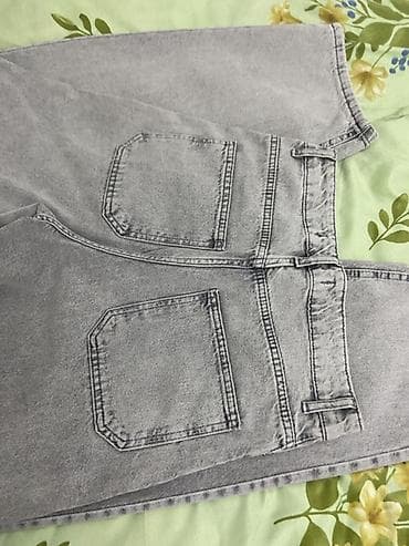 пояс женский: Джинсы, Прямые, Высокая талия, Вареные — 2