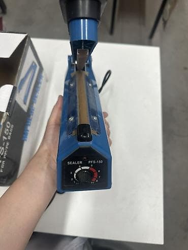 упак: Запайщик пакетов, Ручной, Функция обрезки края, 300 мм (30 см), Б/у — 2