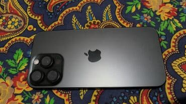 mac studio: IPhone 16 Pro Max, Б/у, 512 ГБ, Black Titanium, Зарядное устройство, Защитное стекло, Чехол, 100 % — 3