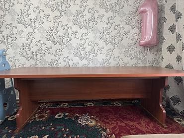 шкафы и столы: Большой прямоугольный стол в классическом стиле. - Материал: ЛДСП под — 3