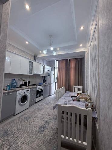 Линолеум: 2 бөлмө, 78 м², Элитка, 9 кабат, Евроремонт — 9