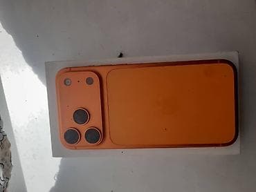 IPhone 17 Pro Max, Б/у, 256 ГБ, Оранжевый, Чехол, Кабель, Коробка, 98 % — 6