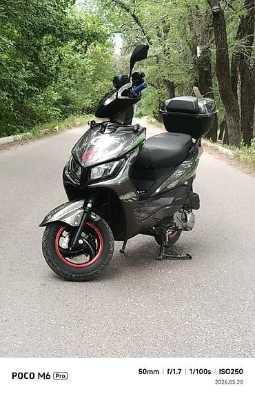 Тип скутера M8, 150 куб. см, Бензин, Новый